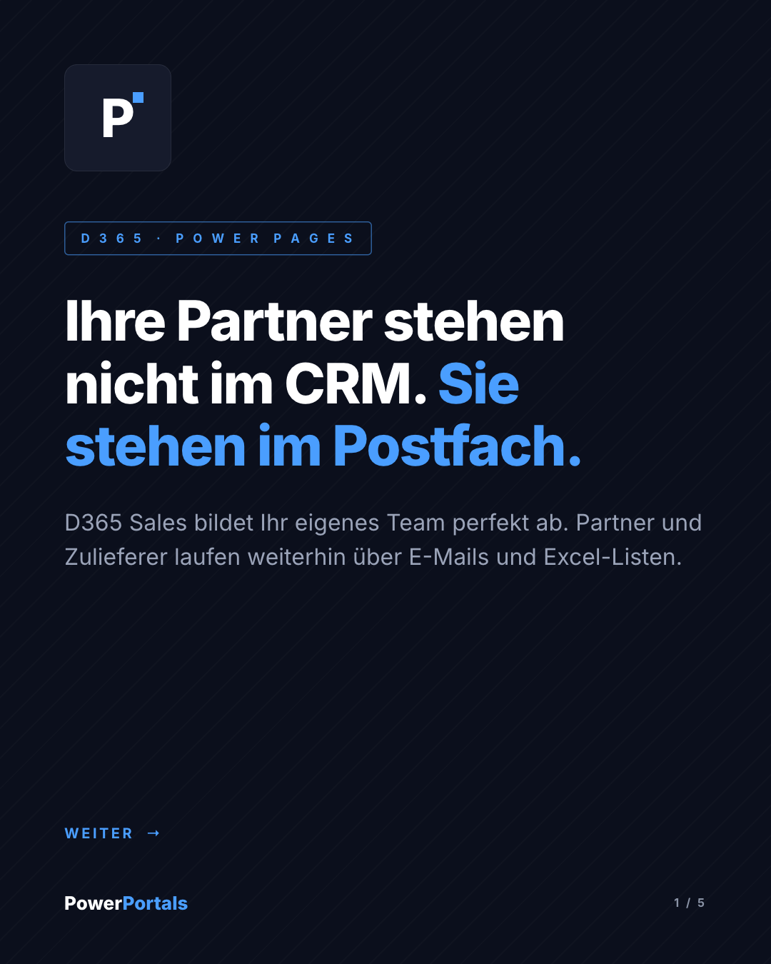 Ihre Partner stehen nicht im CRM. Sie stehen im Postfach.